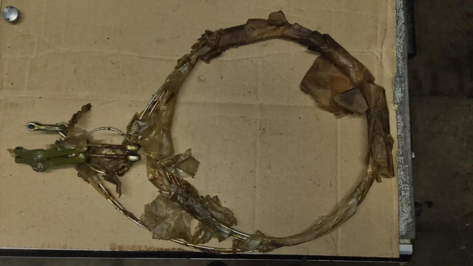 Pierścień sterujący żaluzją silnika M-11D